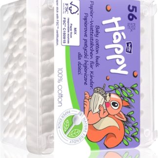 Bella Baby Happy100% cotton bastoncini cotonati per bambini 56 pz