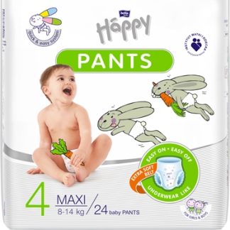 Bella Baby HappyPants SIze 4 Maxi pannolini a mutandina usa e getta 8-14 kg 24 pz