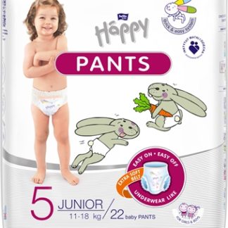Bella Baby HappyPants Size 5 Junior pannolini a mutandina usa e getta 11-18 kg 22 pz