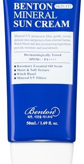 BentonSkin Fit Mineral fluido abbronzante ai minerali per il viso SPF 50+50 ml