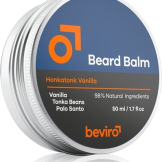BeviroHonkatonk Vanilla Beard Balm balsamo per barba 50 ml
