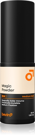 BeviroMagic Powder Pure Volume polvere per capelli per uomo Medium Hold 35 ml