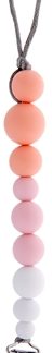 BiberschatzSoother Holder Sweet Rose fermaglio per ciuccio 1 pz