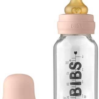 BIBSBaby Glass Bottle 110 ml biberon Blush 110 ml
