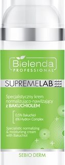 Bielenda ProfessionalSupremelab Sebio Derm crema giorno normalizzante0,5% Bakuchiol & 6% Hydro Complex 50 ml