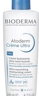 BiodermaAtoderm Créme Ultra crema nutriente corpo per pelli normali e secche e sensibili senza profumazione 200 ml