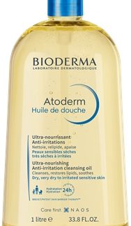BiodermaAtoderm Shower Oil olio doccia lenitivo ultra nutriente per pelli secche e irritate 1000 ml