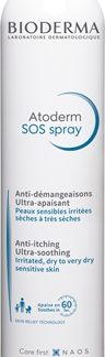 BiodermaAtoderm SOS Spray spray SOS per dare immediato sollievo alla sensazione di prurito 200 ml