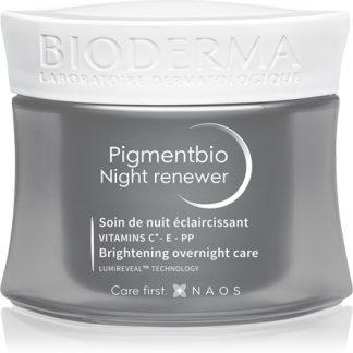 BiodermaPigmentbio Night Renewer crema notte contro le macchie scure 50 ml