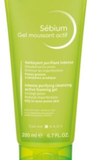 BiodermaSébium Gel Moussant Actif gel di pulizia profonda per pelli grasse e problematiche 200 ml