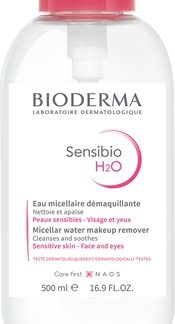 BiodermaSensibio H2O acqua micellare per pelli sensibili con dosatore500 ml