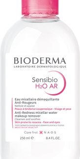 BiodermaSensibio H2O AR acqua micellare per pelli sensibili con tendenza all'arrossamento 250 ml