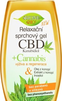 Bione CosmeticsCannabis CBD gel doccia rilassante con CBD 260 ml