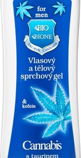 Bione CosmeticsMen Cannabis + Taurine gel doccia per corpo e capelli 200 ml