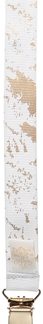 Bjällra of SwedenPacifier Clip fermaglio per ciuccio Grey Golden Collection 1 pz