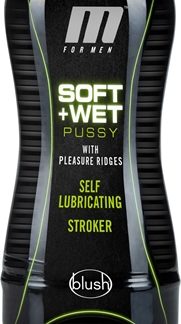 BlushM For Men Soft and Wet Pussy flesh Masturbatore maschile Green 17,8 cm