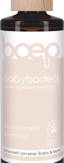 BoepNatural Baby Bath Oil olio da bagno con olio di mandorle per bambini 125 ml