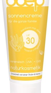 BoepNatural Sun Cream Sensitive crema abbronzante SPF 30 200 ml