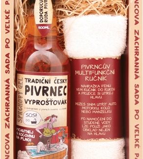 Bohemia Gifts & CosmeticsBeer confezione regalo per la doccia per uomo
