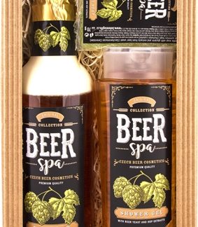 Bohemia Gifts & CosmeticsBeer Spa confezione regalo per il bagno per uomo