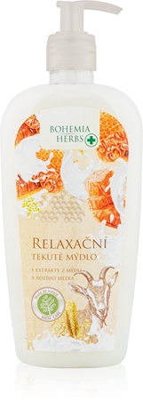 Bohemia Gifts & CosmeticsBohemia Herbs Honey & Goat Milk sapone liquido 300 ml