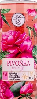 Bohemia Gifts & CosmeticsFlower Line Peony gel detergente per corpo e capelli 400 ml