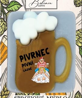 Bohemia Gifts & CosmeticsHandmade Pivrnec sapone fatto a mano con glicerina 85 g
