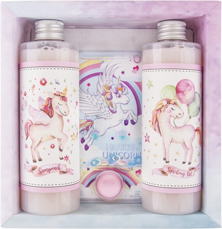 Bohemia Gifts & CosmeticsUnicorn confezione regalo per il bagno per bambini