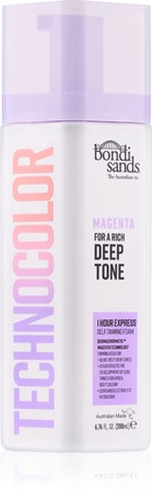 Bondi SandsTechnocolor Magenta mousse autoabbronzante colore Deep Rich Tone 200 ml