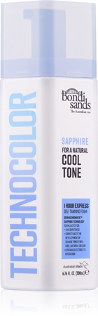 Bondi SandsTechnocolor Sapphire mousse autoabbronzante colore Cool Natural 200 ml