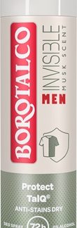 BorotalcoMEN Invisible deodorante spray 72 ore αρώματα Musk 150 ml