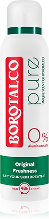 BorotalcoPure Original Freshness deodorante spray senza alluminio 150 ml