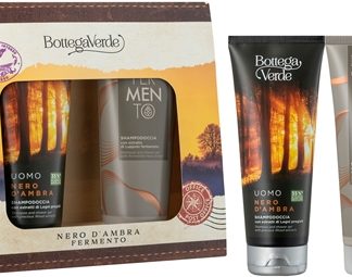 Bottega VerdeBlack Amber & FerMENto confezione regalo per uomo