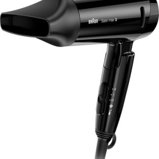 Braun Hair CareSatin Hair 3 HD 350 phon per capelli da viaggio HD 350 1 pz