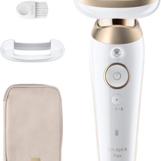 BraunSilk-épil 9 9011 epilatore con testina completamente flessibile per gambe, corpo e ascelle 1 pz