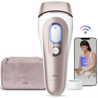 BraunSmart Skin Expert IPL7147 dispositivo intelligente per la depilazione IPL per corpo, viso, zona bikini e ascelle 1 pz