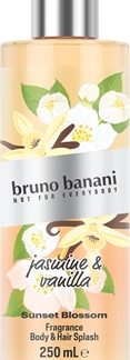 Bruno BananiSunset Blossom Jasmine & Vanilla Spray profumato per corpo e capelli da donna 250 ml