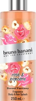 Bruno BananiSweet Fantasy Rose & Popcorn spray corpo profumato per corpo e capelli da donna 250 ml