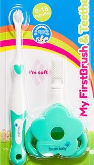 Brush BabyApplemint spazzolino da denti per bambini 3 pz