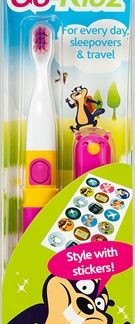 Brush BabyGo-Kidz spazzolino da denti a batterie dai 3 anni in su Pink/Blue 1 pz