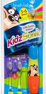 Brush BabyKidzSonic spazzolino da denti elettrico + testina di ricambio 1 pz
