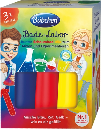BübchenKids Bath Laboratory laboratorio da bagno 3x50 ml