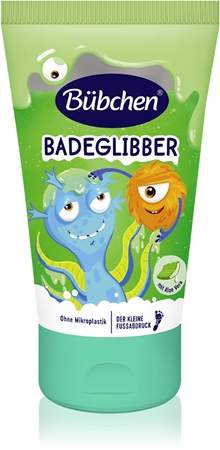 BübchenKids Bath Slime Green plastilina colorata per il bagno 3 y+ 130 ml