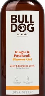BulldogGinger and Patchouli gel doccia per uomo 500 ml