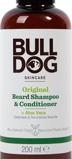 BulldogOriginal Beard Shampoo and Conditioner shampoo e balsamo per barba 200 ml