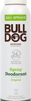 BulldogOriginal Spray Deodorant deodorante spray senza alluminio 125 ml