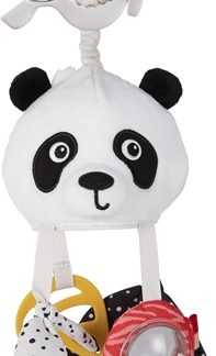 Canpol babiesBabiesBoo Sensory Toy giocattolo pendente a contrasto con chiusura a scatto 1 pz