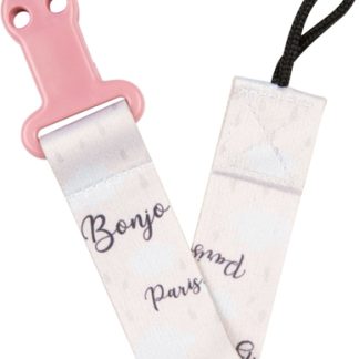 Canpol babiesBonjour Paris nastro per ciuccio Pink 1 pz