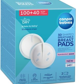 Canpol babiesBreast Pads Standard 100+ 40 Ks imbottiture monouso per reggiseno 140 pz