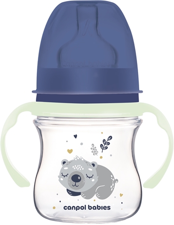 Canpol babiesEasyStart Sleepy Koala 120 ml biberon 0 m+ Blue 120 ml